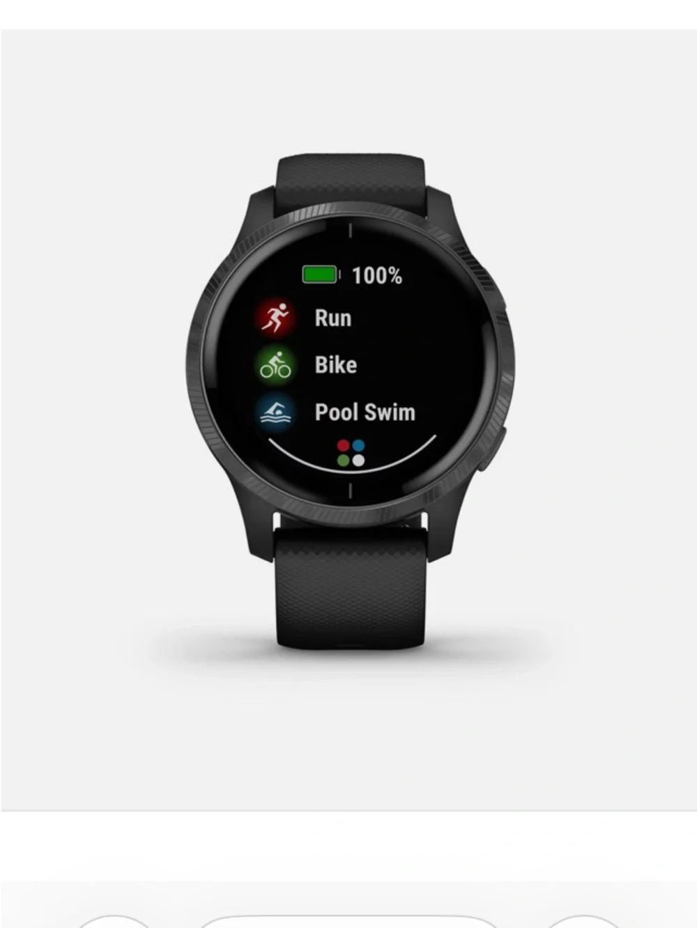 garmin sleek black